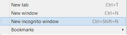 Incogneto-window
