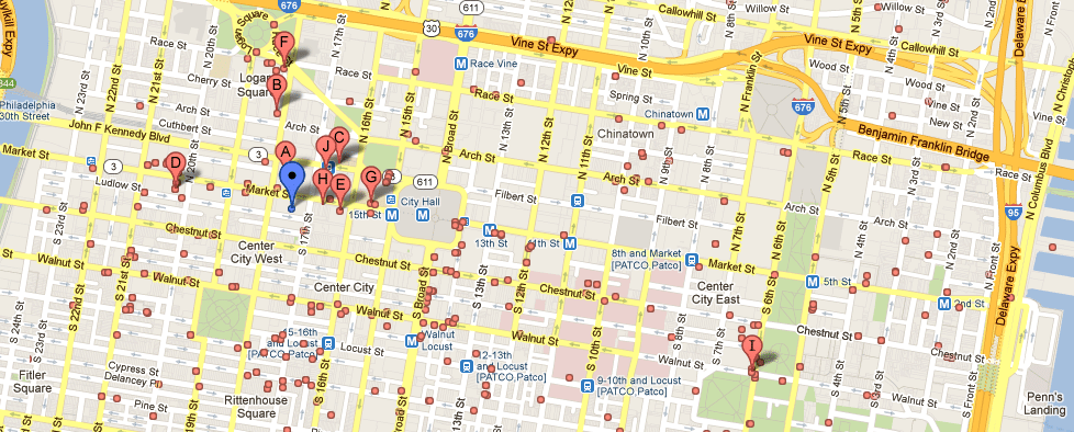 Each of those dots represents a law firm in Center City Philadelphia
