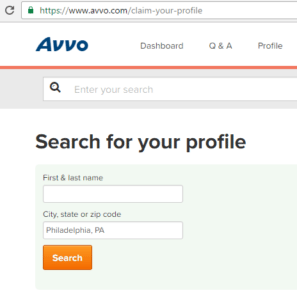 Majux Avvo Profile Search