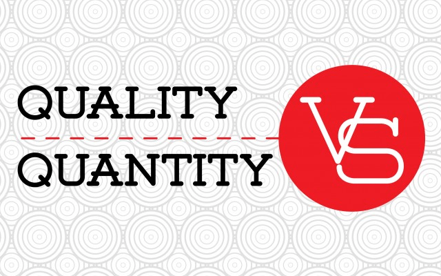 Quality-vs-quantity